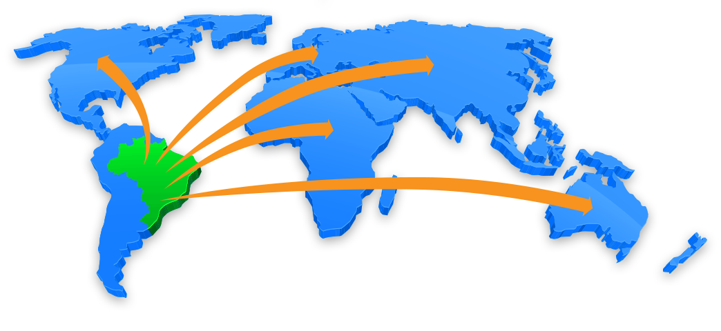 Mapa do mundo